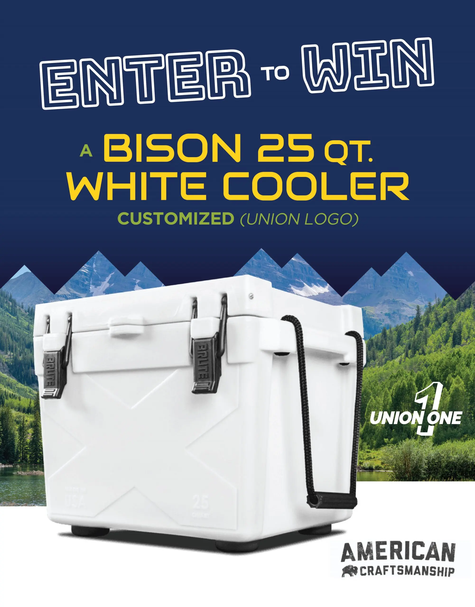 Union One Cooler Giveaway